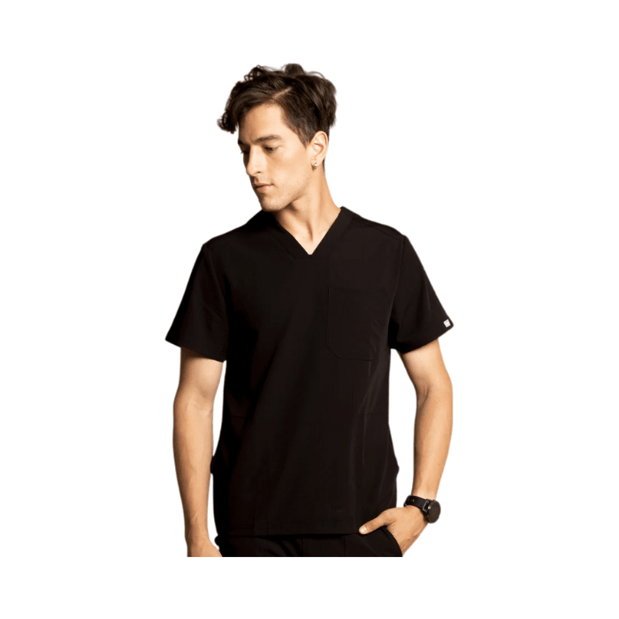 Top clinico hombre COMFORT SCORPI Negro1