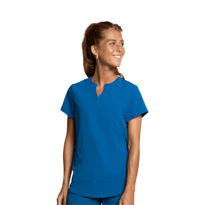 Top clinico COMFORT SCORPI azul rey1