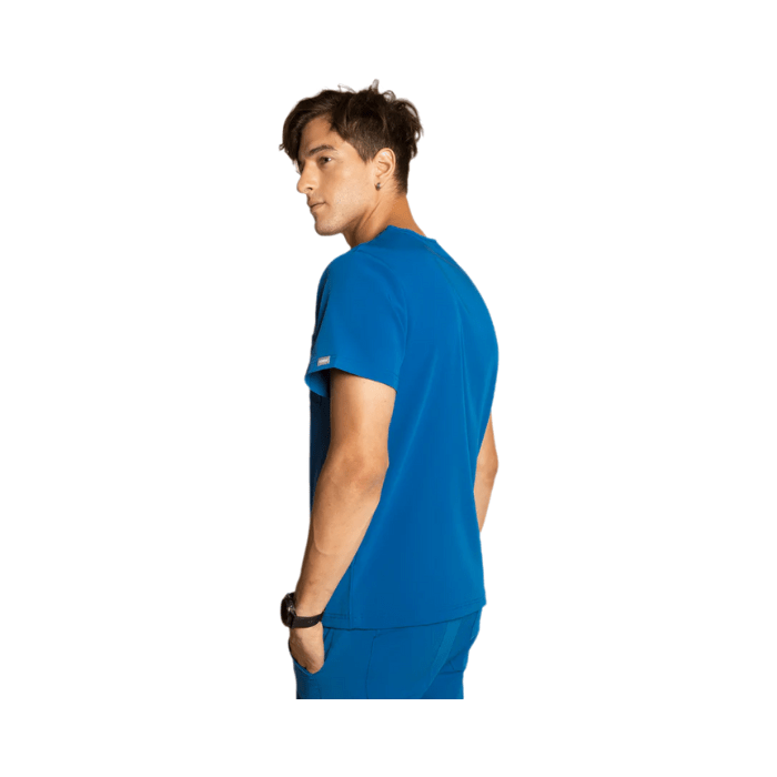 Top clinico hombre COMFORT SCORPI Azul rey2