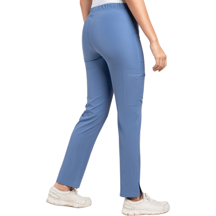 Pantalon clinico WONDER SCORPI celeste1