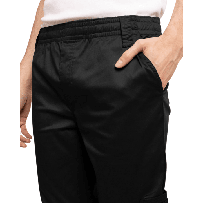 Pantalon chef WORK SKORPI Negro2