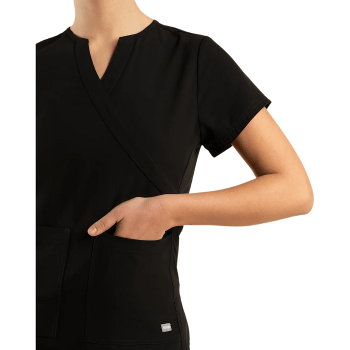 Top clinico COMFORT SCORPI negro2