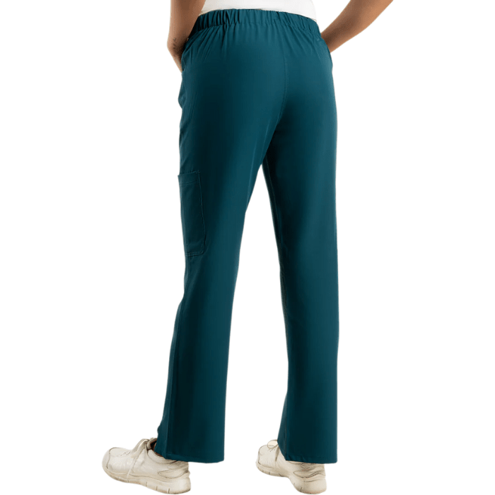 Pantalon clinico COMFORT SCORPI verde petroleo2