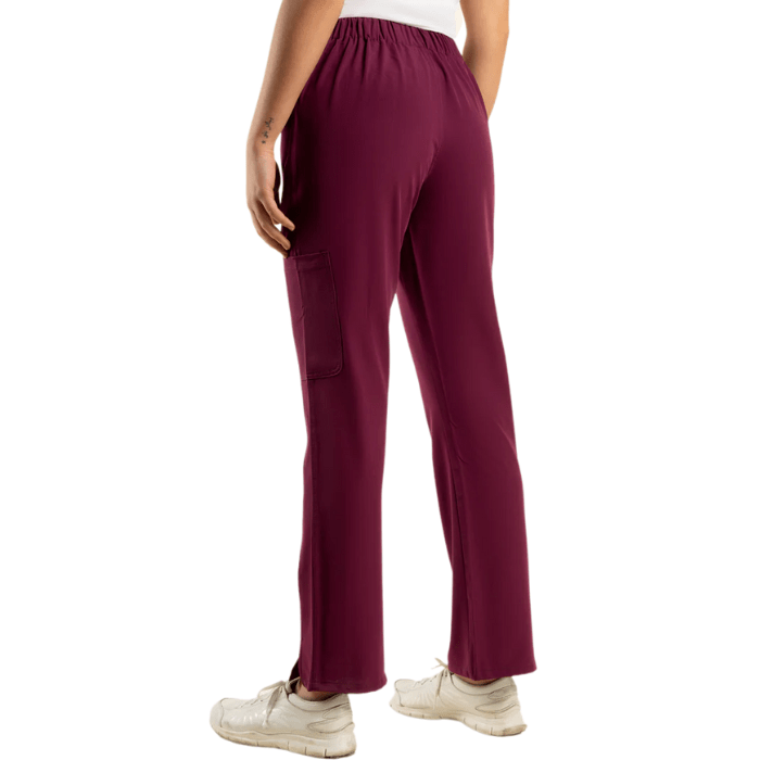 Pantalon clinico COMFORT SCORPI burdeo2