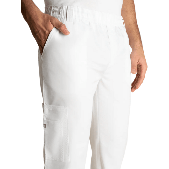 Pantalon chef WORK SCORPI Blanco2