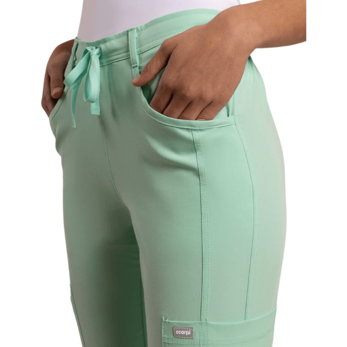 Pantalon clinico COMFORT SCORPI menta2