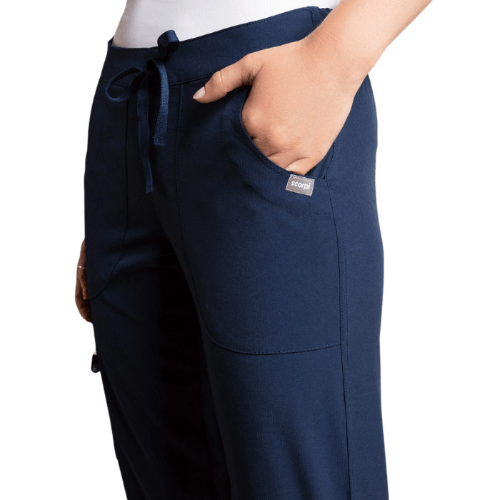 Pantalon clinico WONDER SCORPI azul marino2