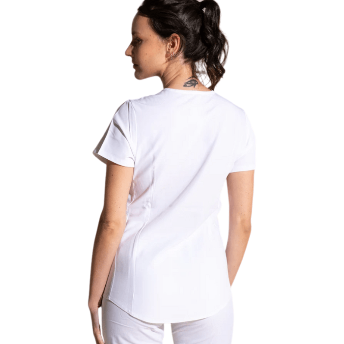 Top clinico COMFORT SCORPI blanco3