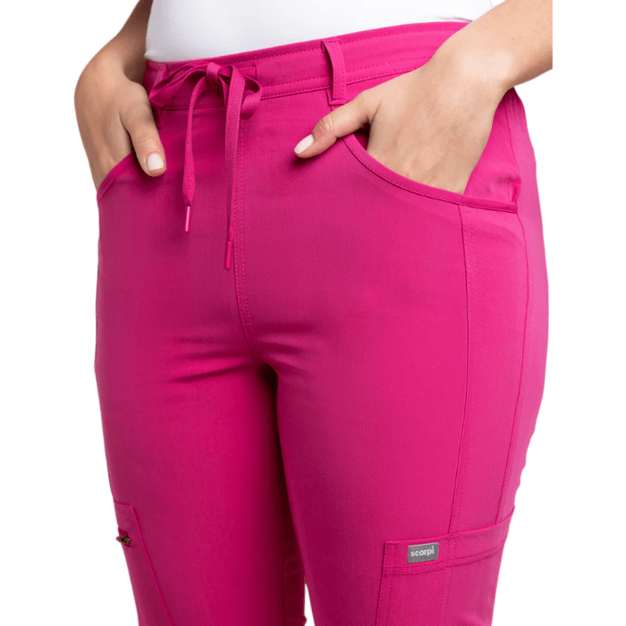 Pantalon clinico COMFORT SCORPI fucsia3