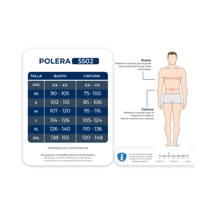 Top clinico hombre MATRIX 5502 MAEVN Negro3