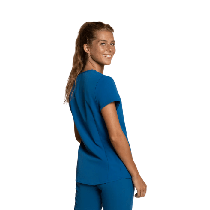 Top clinico COMFORT SCORPI azul rey4