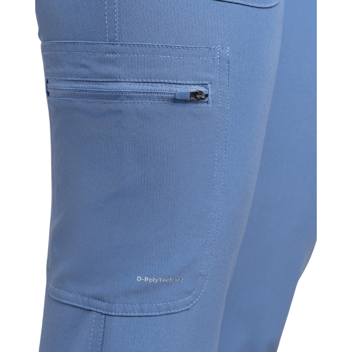Pantalon clinico WONDER SCORPI celeste3
