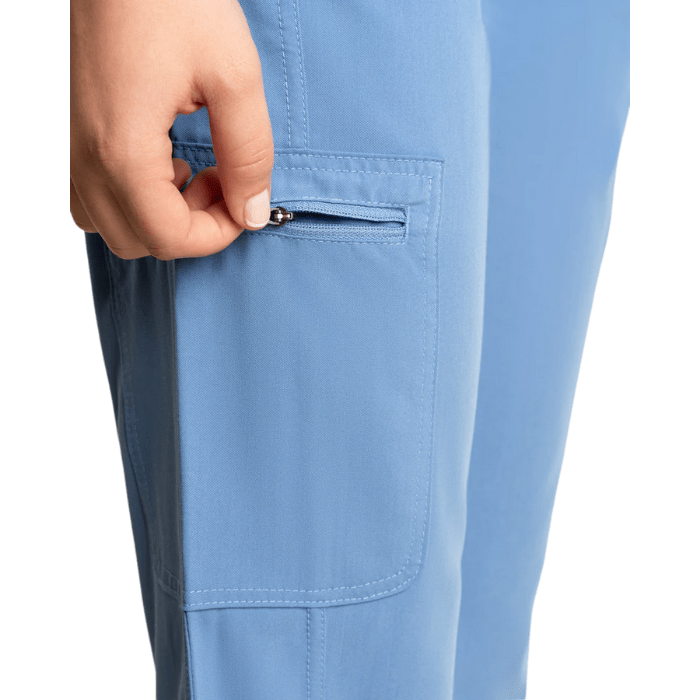 Pantalon clinico COMFORT SCORPI celeste4