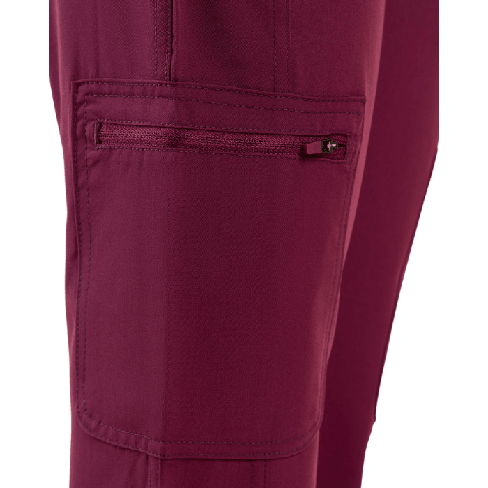 Pantalon clinico COMFORT SCORPI burdeo4