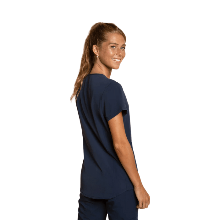 Top clinico COMFORT SCORPI azul marino4