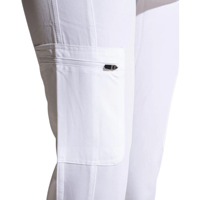 Pantalon clinico COMFORT SCORPI blanco4