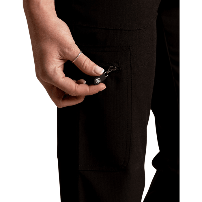 Pantalon clinico WONDER SCORPI negro4