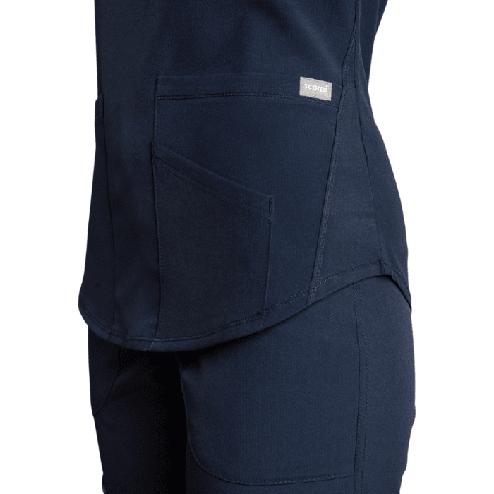 Top clinico antifluidos WONDER SCORPI azul marino4