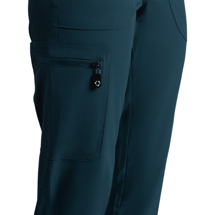 Pantalon clinico WONDER SCORPI verde petroleo4