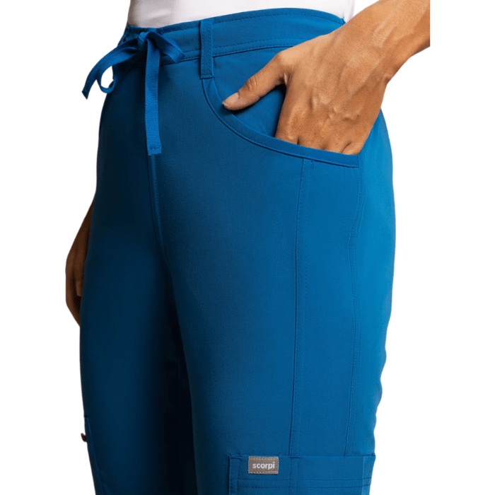Pantalon clinico COMFORT SCORPI azul rey4