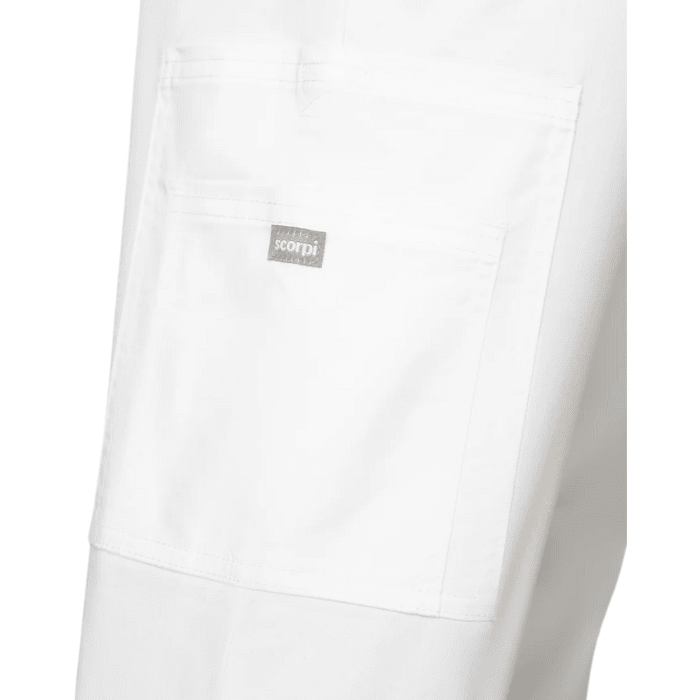 Pantalon chef WORK SCORPI Blanco5