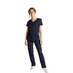 Top clinico antifluidos WONDER SCORPI azul marino