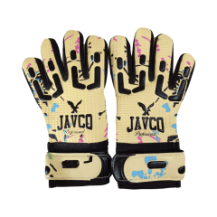 Guante football amarillo palido JAVCO