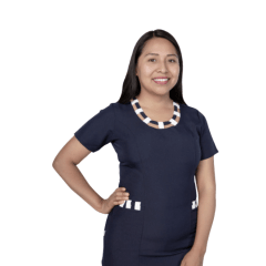 DELANTAL ARGOLLA BLANCO