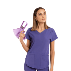 Top clinico antifluidos WONDER SCORPI morado