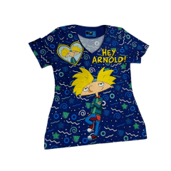 Top clinico Arnold CAPS azul rey