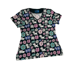 Top clinico Gatita CAPS verde petroleo