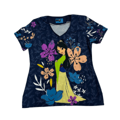 Top clinico Mulan CAPS azul marino