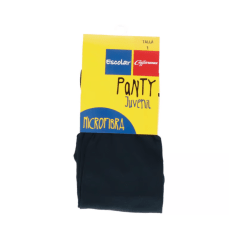 Panty microfibra infantil azul