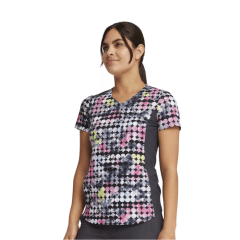 Top clinico estampado IFlex Cherokee rosado DTSR