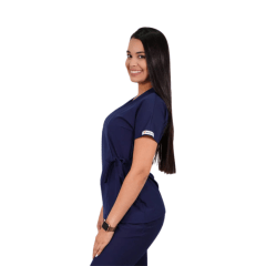 Top JASMIN RIPHOLIA azul