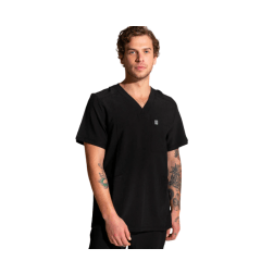 Top clinico hombre SPORT STRETCH SCORPI Negro