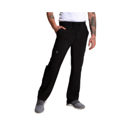 Pantalon clinico hombre SPORT STRETCH Negro