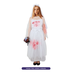 Disfraz novia poseida