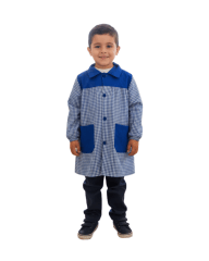 DELANTAL PARVULO AZUL LA ORIENTAL