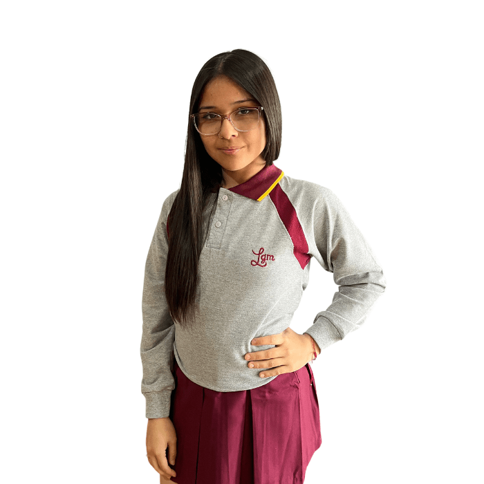 Polera piqué Liceo Gabriela Mistral3
