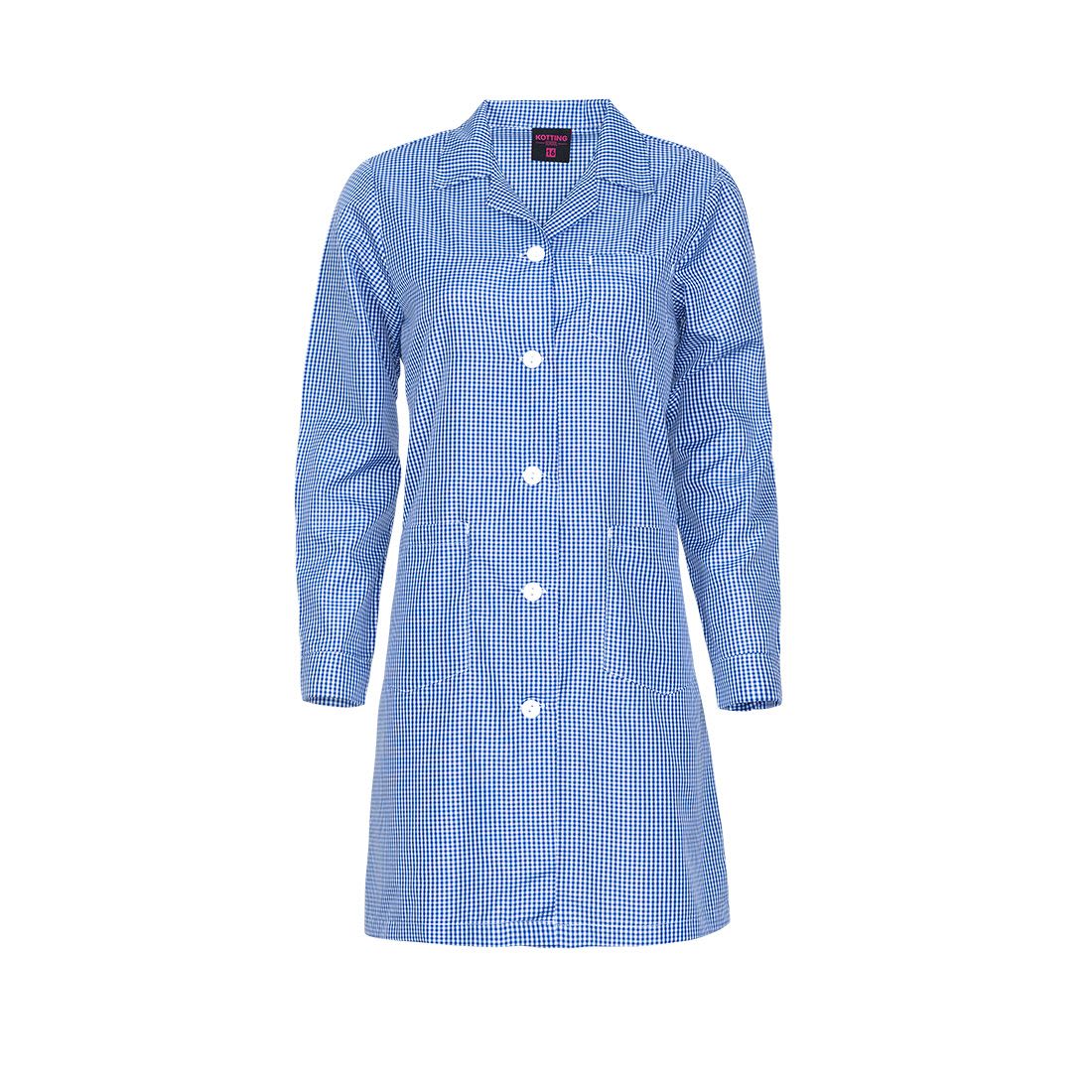 Cotona cuadrille Azul KOTTING1