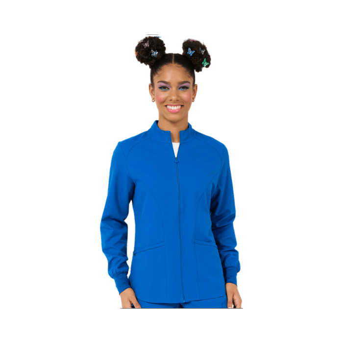 Chaqueta clinica mujer STUDIO 2056 Zavate Azul rey1