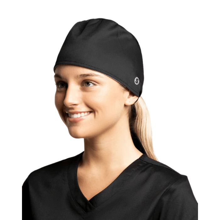 Cofia con amarras SCORPI Negro2