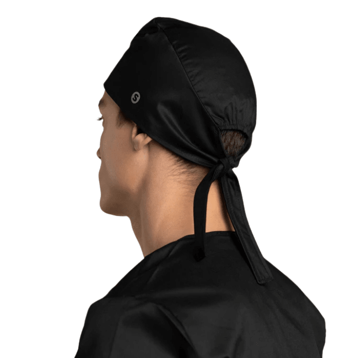Cofia con amarras SCORPI Negro1