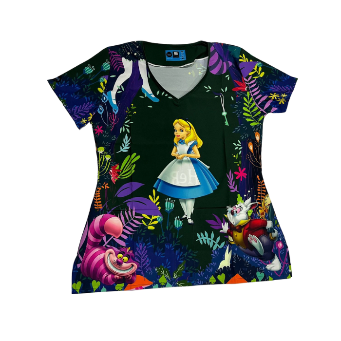 Top clinico Alicia CAPS verde botella1