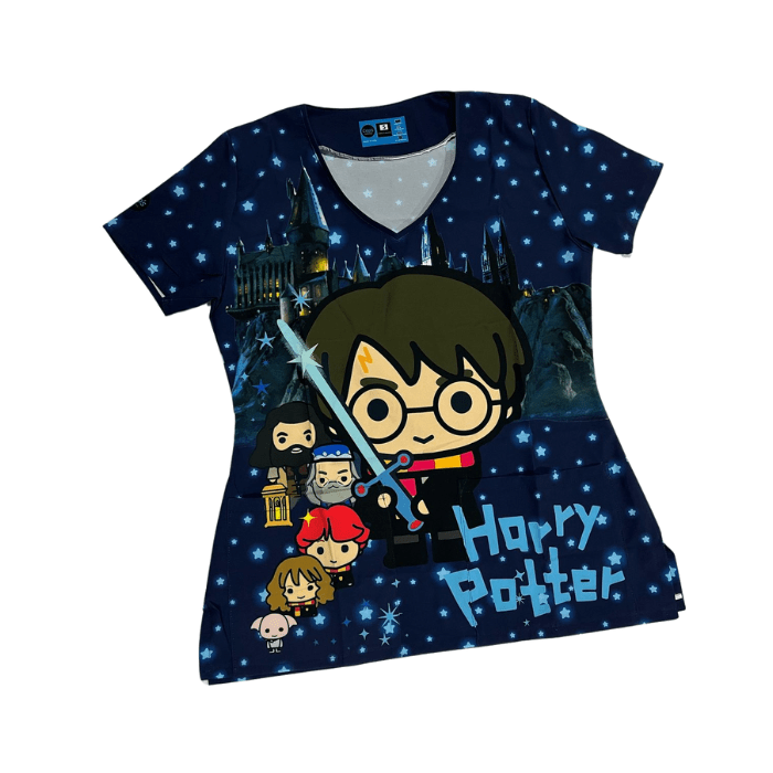 Top clinico Harry CAPS azul marino1