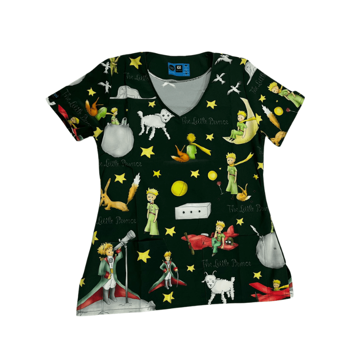 Top clinico Principito CAPS verde botella1