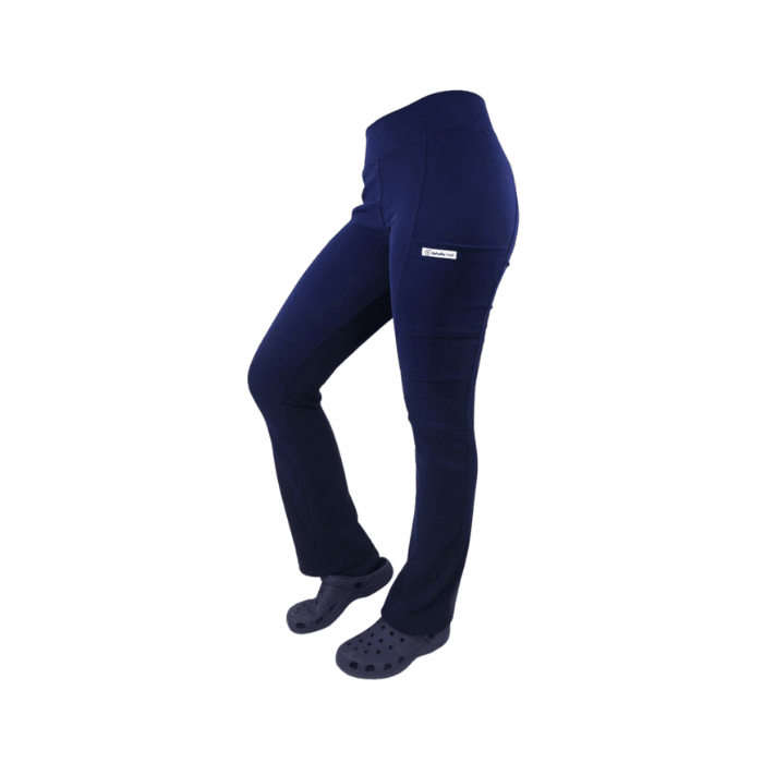 Calza spandex 2 bolsillos AZUL MARINO1