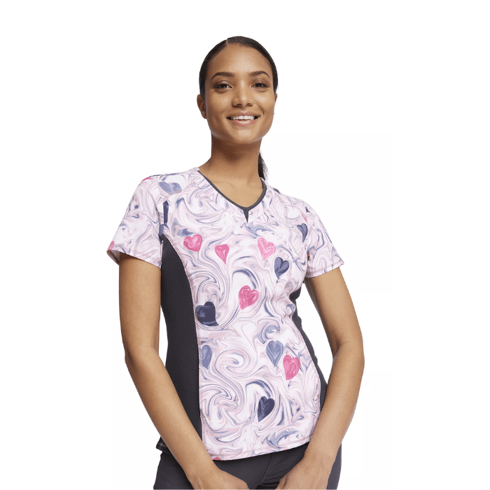 Top clinico IFlex Cherokee rosado1