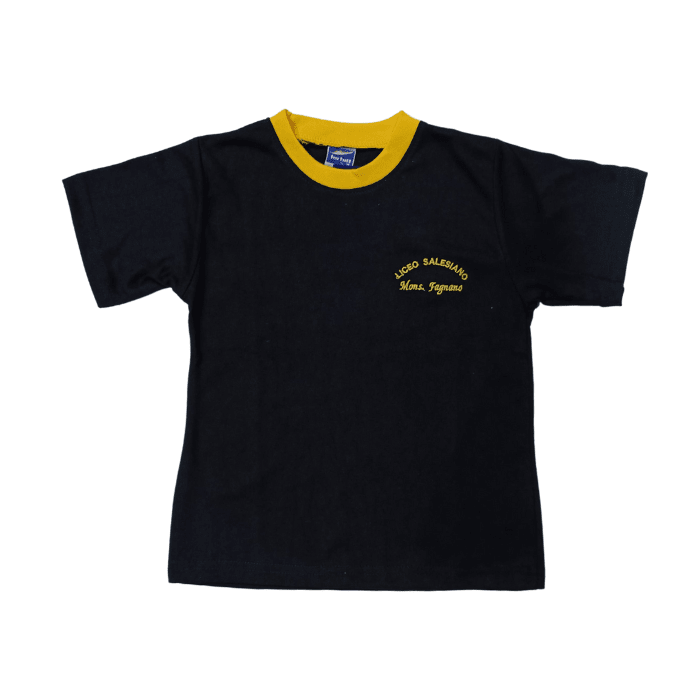 Polera deportiva cuello redondo Liceo Salesiano Monseñor Fagnano1